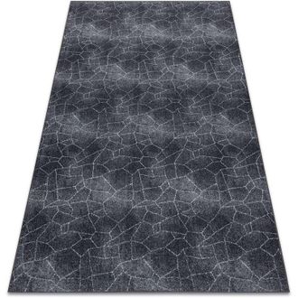 RugsX Alfombra Stone Roca Gris Grey 100x500 Cm