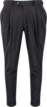 Roberto Ricci Design Rrd, Broeken, Heren, Zwart, L, Leer, Surflex Chino Dubbele Pennenbroek