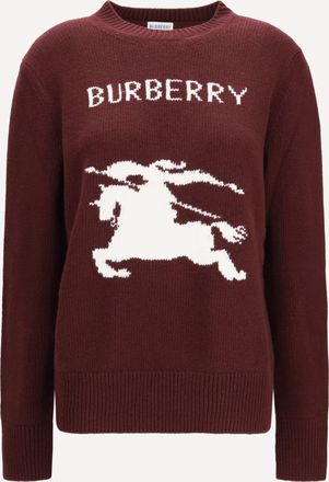Burberry Cashmere and wool Sweater with Knight motif Female L