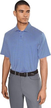 Puma BRRR Stripe Golf Polo Mens T Shirt Royal Sapphire/White Glow : 3XL, Elastane/Polyester