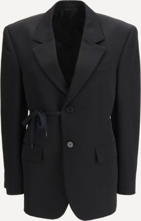 Balenciaga Barathea wool tailored Jacket Female 40