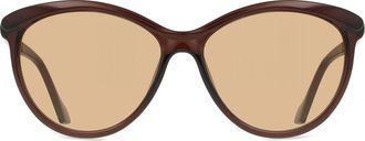 Calvin Klein CK19534S 210 Womens Sunglasses Brown Size 58