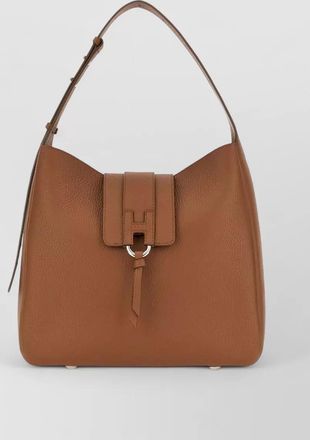 Hogan h-hobo leather shoulder bag