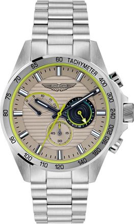 Aston Martin Thrill Chronograph - Heren - Horloges - Grijs - ONE Size - Accessoires
