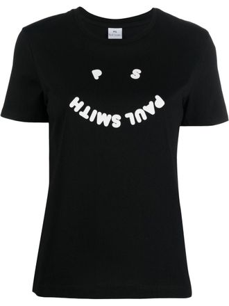 Paul Smith T-shirt girocollo con logo - Nero