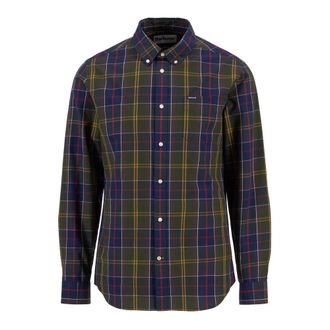 Barbour Klassieke Tartan Overhemd met Lange Mouwen - Heren - Casual Overhemden - Veelkleurig - L - Katoen - Overhemden