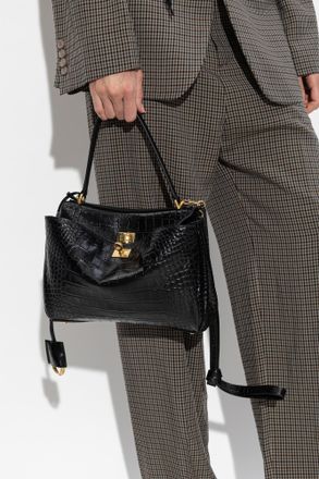 Balenciaga Rodeo Small Shoulder Bag, Womens, Black