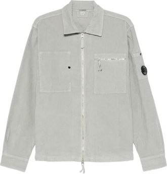 C.P. Company Camicia con zip - Verde