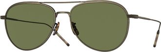 Oliver Peoples OV1276ST TK-3 528452 Mens Sunglasses Gold Size 53