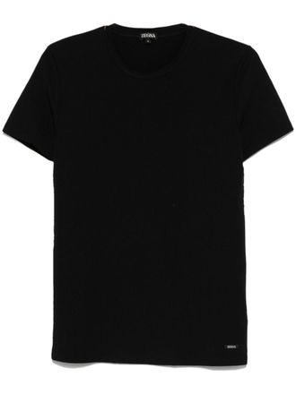 Ermenegildo Zegna T-shirt girocollo - Nero