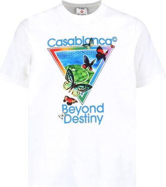Casablanca T-Shirt Tennis Club Icon