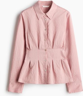 H&M Taillierte Bluse - Pink