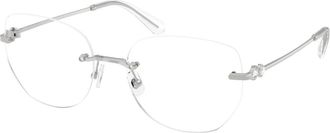Swarovski Sk 1038 Optical Frame - Dames - Brillen - Grijs - 56 MM - Accessoires
