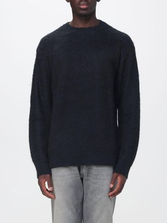 Laneus Slim Fit Wool Blend Crewneck Jumper with Long Sleeves
