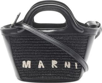 Marni Borsa tote 2010S Tropicalia micro - Nero