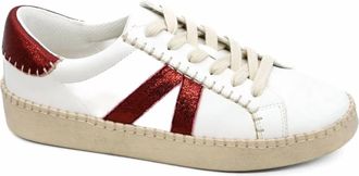 Corkys Footwear Womens Friend Zone Sneakers In Red /white
