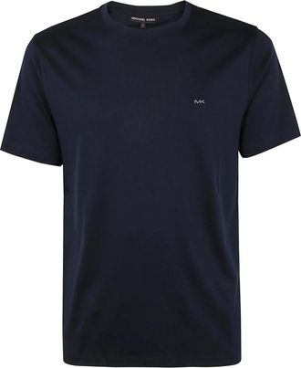 Michael Kors Stijlvolle Crewneck Sweater - Heren - T-shirts - Blauw - S - Tops