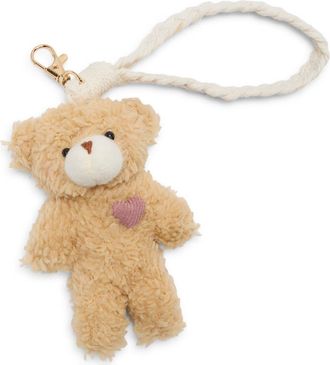 BP. Teddy Bag Charm in Beige at Nordstrom