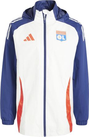 adidas Mens Aw Jkt Anorak in White Tint - Size X-Large