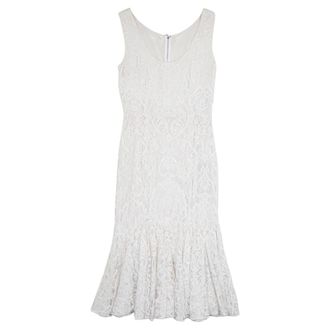 Dolce & Gabbana Midi Dresses, female, White, Size: M Midi Dress