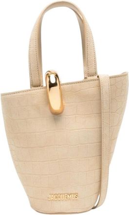 Jacquemus Beige Le Petit Bambola Mini Bucket Bag