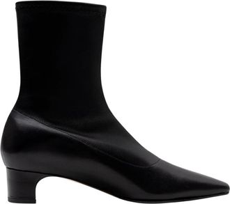 Parall&egrave;le Parallele - Rivers Enkellaars - Dames - Schoenen - Zwart - Maat: 38 1/2 EU Leer