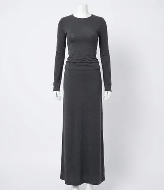 Z Supply Demure Maxi Skirt In Charcoal