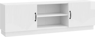 vidaXL Mueble De Tv Brillante 150 X 31 X 47 Cm Madera De Ingenier&iacute;a Vidaxl