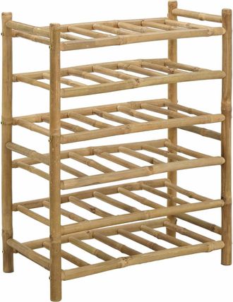 vidaXL Estante De Vino Bamb&uacute; Natural Vidaxl