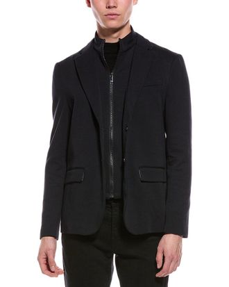 Ted Baker Rook Jersey 2-In-1 Blazer