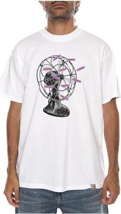 Carhartt Work in Progress T-shirts - Heren - T-shirts - Wit - XL - Katoen - Tops