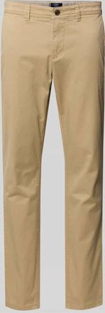 Mc Neal Straight Fit Chino mit Ges&auml;&szlig;taschen in Beige, Gr&ouml;&szlig;e 102