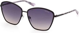 Guess Vierkante Zonnebril - Dames - Zonnebrillen - Zwart - 60 MM - Accessoires