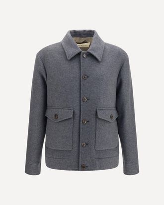 Valentino Wool and cashmere Jacket Male 48