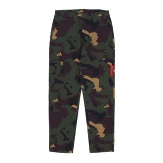 PROPAGANDA Camo Cargo Broek - Heren - Slim Fit Broeken - Veelkleurig - S - Katoen - Broeken