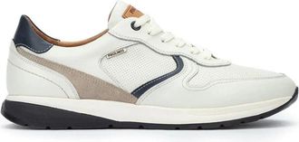 Pikolinos Getafe Sneaker - Heren - Sneakers - Wit - 41 EU - Leer - Schoenen