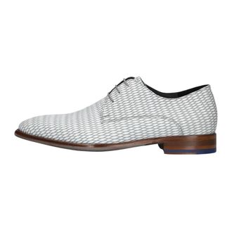 Floris Van Bommel De Netter - Heren - Nette schoenen - Wit - 45 1/3 EU - Leer - Schoenen
