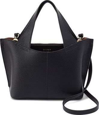 Hobo Vida Small Tote Tote Handbags Black/Biscuit, Leather