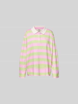 Baum Und Pferdgarten Poloshirt mit kurzer Knopfleiste in Hellgruen, Gr&ouml;&szlig;e XS