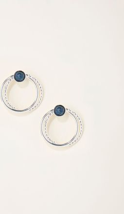 Fat Face FatFace Silver Tone Circle Stud Earrings