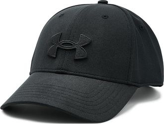 Under Armour Blitzing Mens Hat Adjustable Caps Black/Black, Elastic/Polyester
