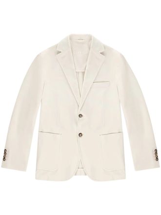 Circolo 1901 Light Beige Tailored Jacket with Notch Lapel