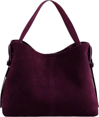 Generic Compatible For Shoulder Cross Brown Bags Women Handbags(Angola red)