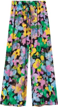 AZ FACTORY Sunrise Wide-Leg Broek - Dames - Wijde Broeken - Veelkleurig - S - Leer - Broeken