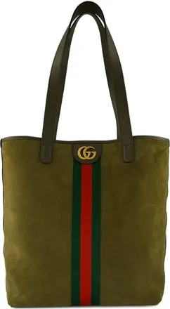 Gucci Ophidia medium shopper - Groen