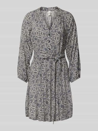 Only Flie&szlig;endes Minikleid aus reiner Viskose Modell NOVA in Jeansblau, Gr&ouml;&szlig;e L