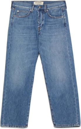 Roy Rogers Light Wash Boyfriend Jeans With Whiskering