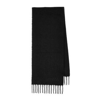 Isabel Marant Alpaca Firny Sjaal - Dames - Wintersjaals - Zwart - ONE Size - Accessoires