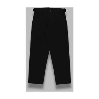 Comme Des Gar&ccedil;ons Broeken, Heren, Zwart, S, Leer, Tapered Leg Pants