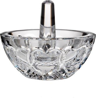 Waterford Wedding Lead Crystal Ring Holder in Clear at Nordstrom